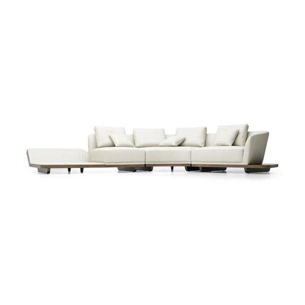 BK Collection Mondrian Leather Sectional Sofa 9212