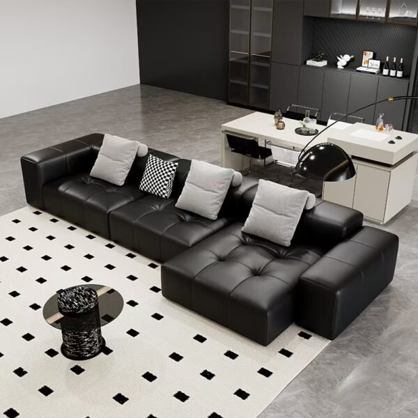 Pixel Corner Leather Sofa SF0279
