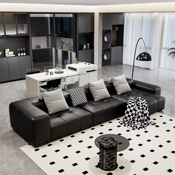 Pixel Corner Leather Sofa SF0279