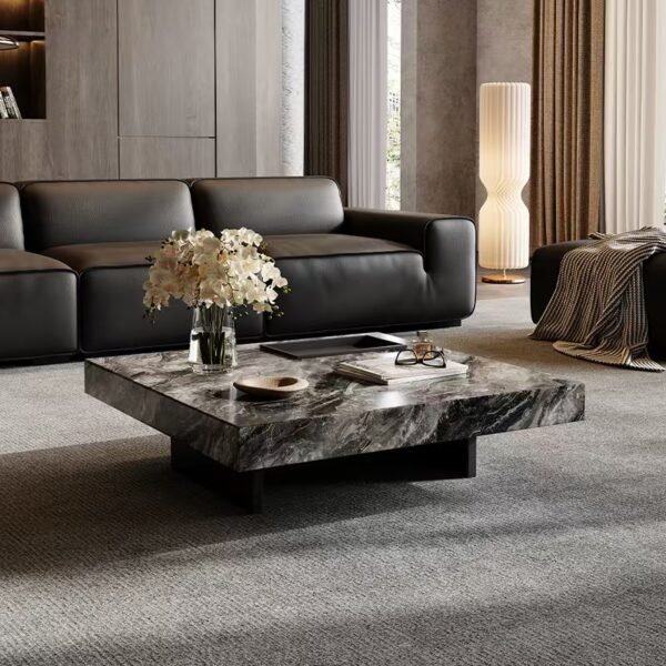Venice Brown Natural Stone Coffee Table