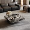 Venice Brown Natural Stone Coffee Table