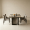 Platinum Diamond Luxury Stone Dining Table