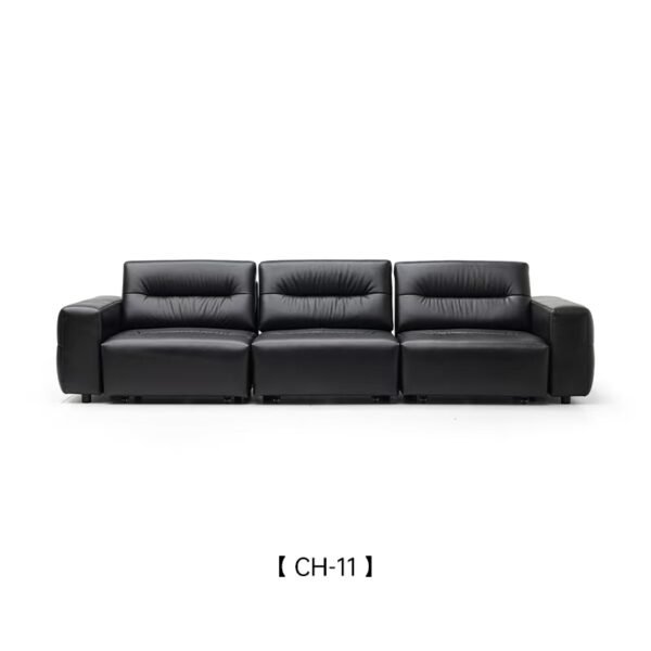 Three-Module Power Leather SofaGSF0344A