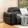 Three-Module Power Leather SofaGSF0344A