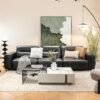 Three-Module Power Leather SofaGSF0344A