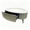 Microcrystalline Stone Coffee Table & Side Table Set