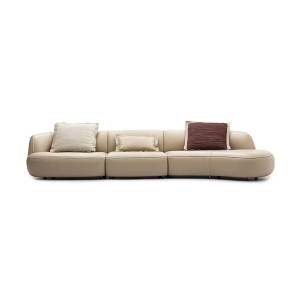 Cloud Bay Modular Full-Leather Sofa SF0378