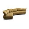 eteor Collection Steel-Frame Petal Fabric Sofa SF0382