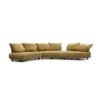 eteor Collection Steel-Frame Petal Fabric Sofa SF0382
