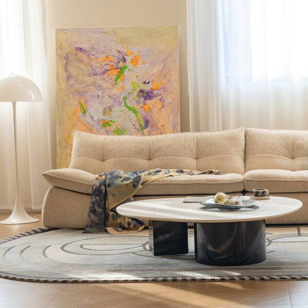 Floating Shore Fabric Sofa 0385
