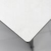 White Rust Sintered Stone Dining Table