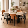 Series Embroidered Dining ChairCY2479