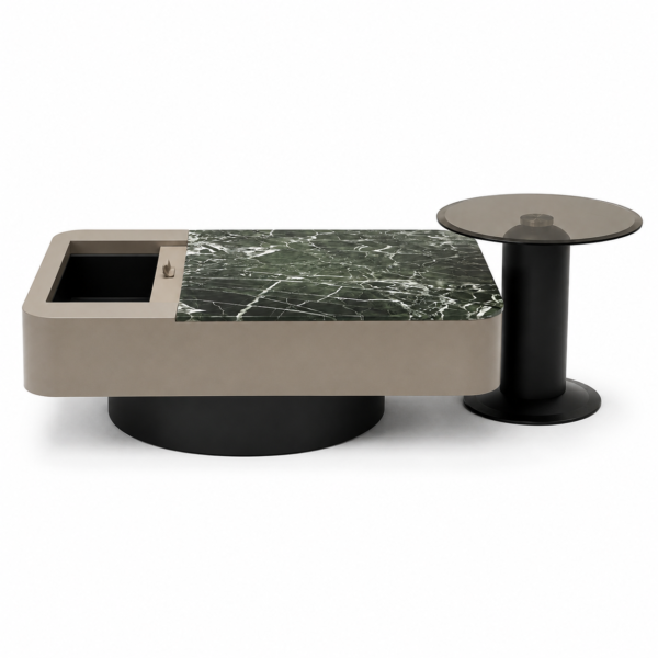 Napa Green Natural Stone Coffee Table Set