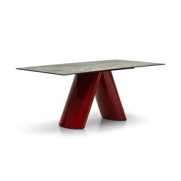 Flame Mountain Sintered Stone Dining Table