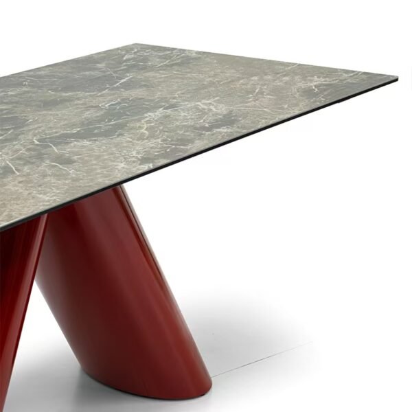 Flame Mountain Sintered Stone Dining Table