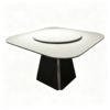 Castel White 5-in-1 Functional Dining Table