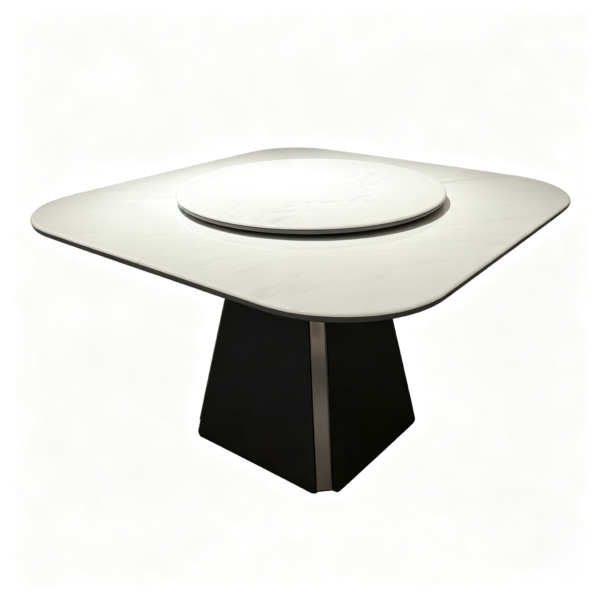 Castel White 5-in-1 Functional Dining Table
