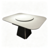 Castel White 5-in-1 Functional Dining Table