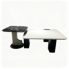 Microcrystalline Stone Coffee Table Set