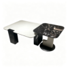 Microcrystalline Stone Coffee Table Set