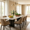 Blue Mosa Natural Stone Dining Table
