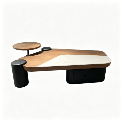 69940-02 Irregular Coffee Table & Side Table Set