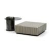 Zebra Stripe Coffee Table Set