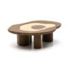 Decorative Inlay Walnut Coffee Table