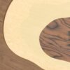 Decorative Inlay Walnut Coffee Table