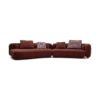 Bezier Curved Modular Fabric Sofa LS-B6F0371-Y