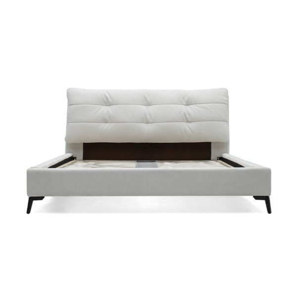 QJ Masha Collection Brushed Fabric Upholstered Bed C9095