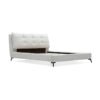 QJ Masha Collection Brushed Fabric Upholstered Bed C9095