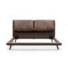 WH Fendi Collection Leather Upholstered Bed C9111