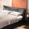 CH-11 Low-Profile Leather Upholstered Bed C9183A