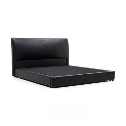 C9217-02 Prada Collection Leather Upholstered Bed C9217