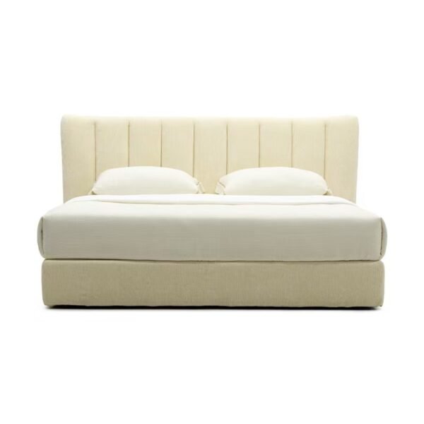 Flush-Edge Accordion Upholstered Bed C9228