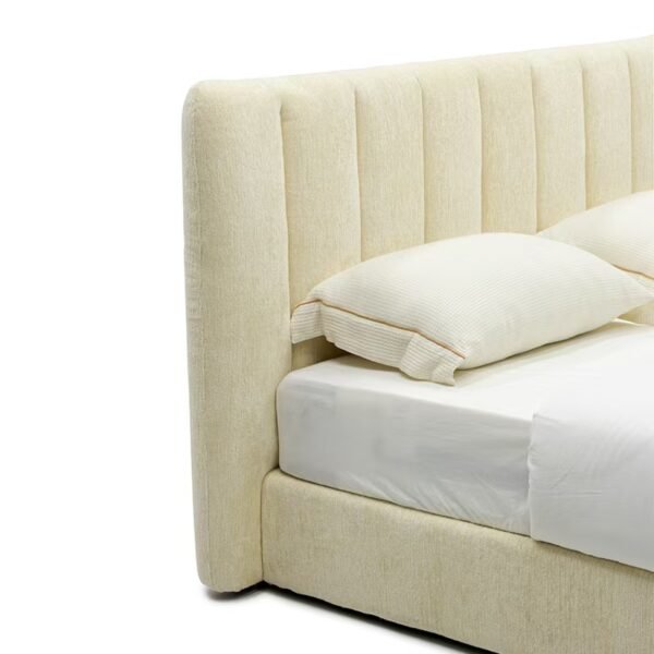Flush-Edge Accordion Upholstered Bed C9228