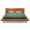 Onda Top-Grain Leather Floating Bed GDC-F-21