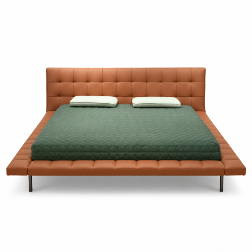 GDC-F-21-01 Onda Top-Grain Leather Floating Bed GDC-F-21