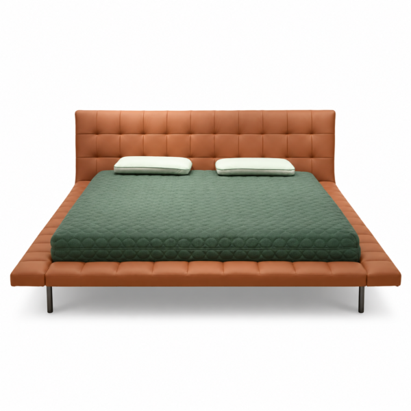 Onda Top-Grain Leather Floating Bed GDC-F-21