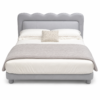Wave Cloud Leather Upholstered Bed T-ERT-P6776-A