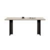 Travertine-Look Sintered Stone Dining Table YGZT5152
