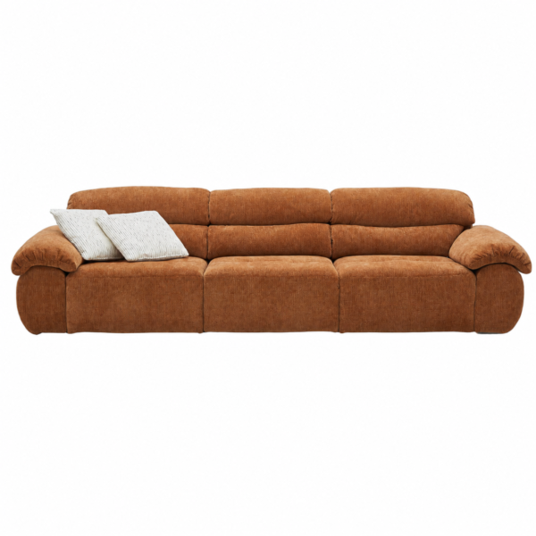 Caramel Orange Electric Sliding Fabric SofaLSG-B6352