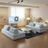Freedom Island Chenille Lounge Sofa – LS-B6F0380-A