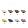 Elephant-Ear Four-Seater Fabric Sofa 0122