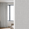LS-23 LIGHT GREY WHISPER DOUBLE-SIDED FINE-TEXTURE LINEN-LOOK CURTAIN