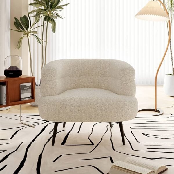 Bouclé Lounge ChairXY5171BOBO
