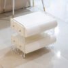 GZBC85 Acrylic LED Bedside Table