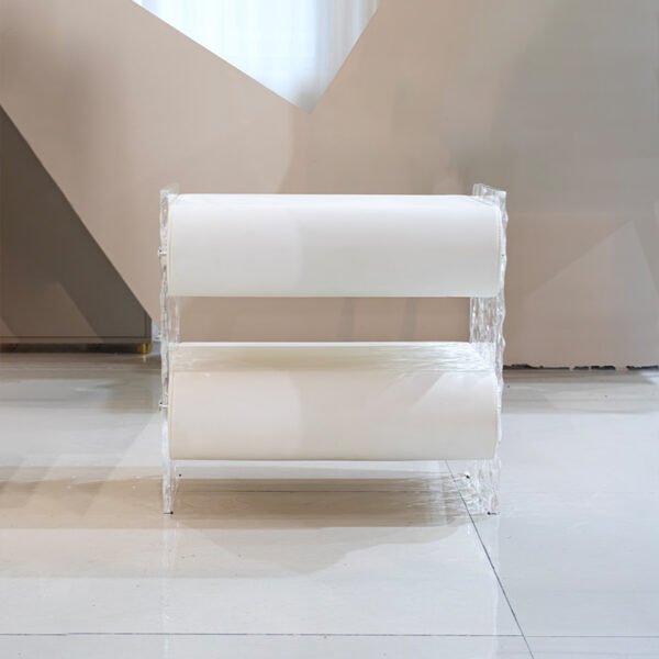 GZBC85 Acrylic LED Bedside Table