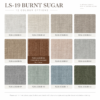 LS-19 PEARL-LINEN COLLECTION · BURNT SUGAR